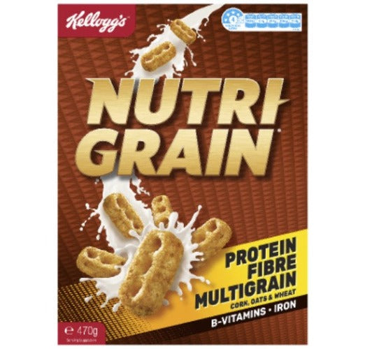 Kelloggs Nutrigrain Cereal 470g