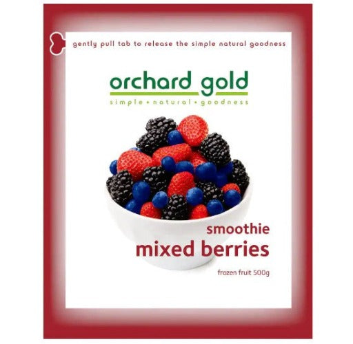 Orchard Gold Frozen Smoothie Mixed Berries 500g