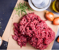 Online - Village Beef Mince - Premium Topside per Pkt