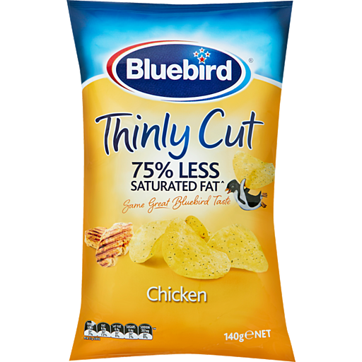 Bluebird Thinly Cut Chicken 140g