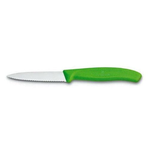Victorinox Serrated Green Vegetable Knife 10cm