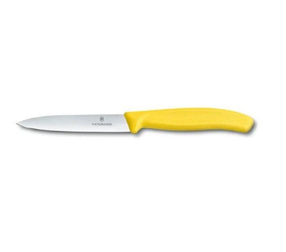 Victorinox Straight Yellow Vegetable Knife 10cm