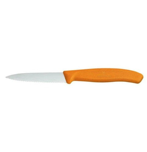Victorinox Serrated Orange Vegetable Knife 10cm