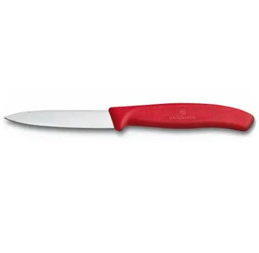 Victorinox Straight Red Paring Knife 8cm