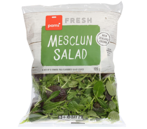 Pams Mesclun Salad 120g