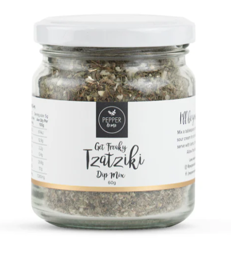 Pepper & Me Get Freaky Tzatziki Dip Mix 60g