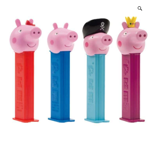 PEZ Peppa Pig Dispenser & Refills 17g