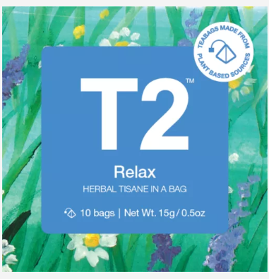 T2 Relax Tea Bags 10pk 15g