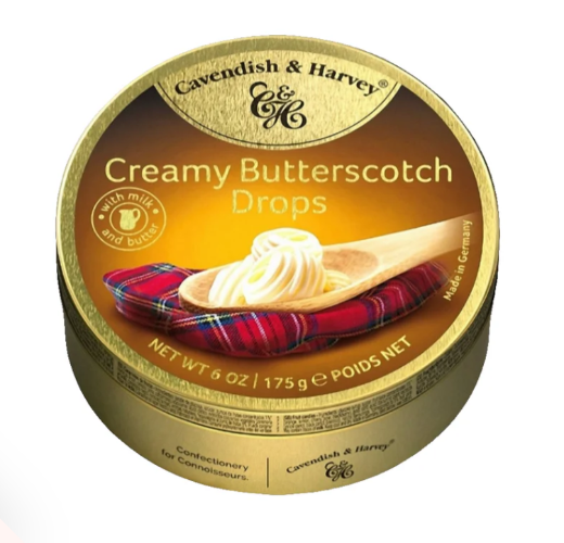 Cavendish & Harvey Creamy Butterscotch Drops 175g