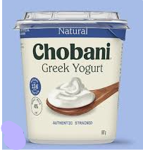 Chobani Natural Greek Yoghurt 907g