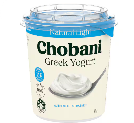 Chobani Natural Light Greek Yogurt 907g