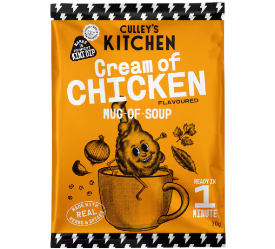 Culleys Kitchen Cream of Chicken Soup Sachet 30g