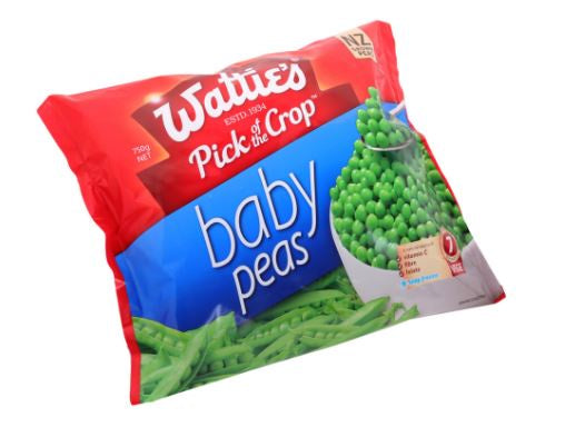 Watties Frozen Baby Peas 750g