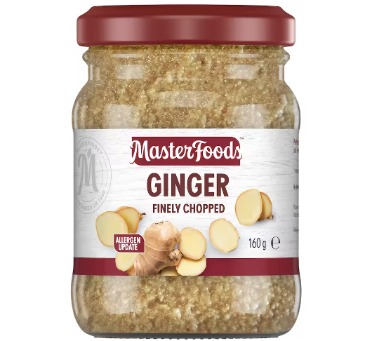 Masterfoods Finely Chopped Ginger 160g