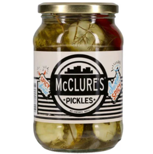 McClure's Sweet & Spicy Crinkle Cut Pickles 500g