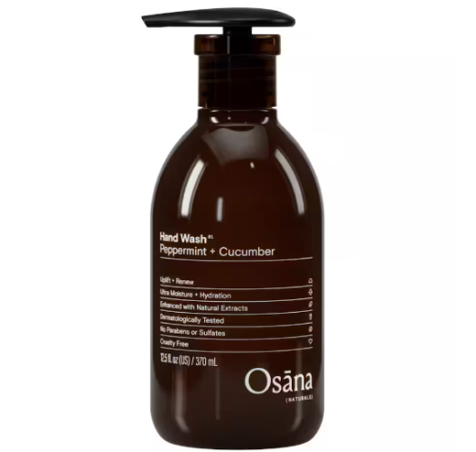 Osana Naturals Peppermint & Cucumber Hand Wash 370ml