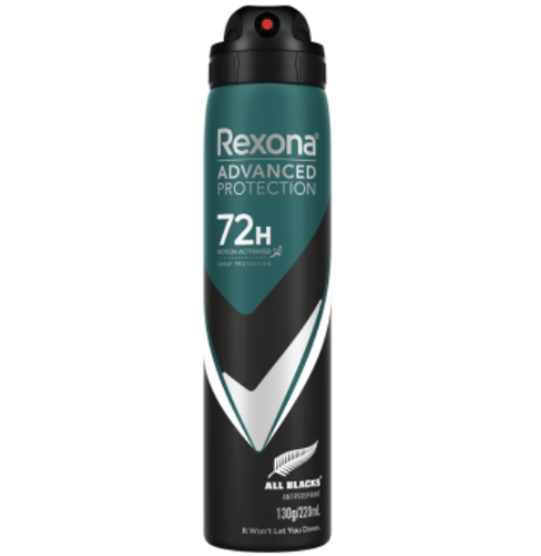 Rexona Men Advance Protection All Blacks 72h Antiperspirant 220ml