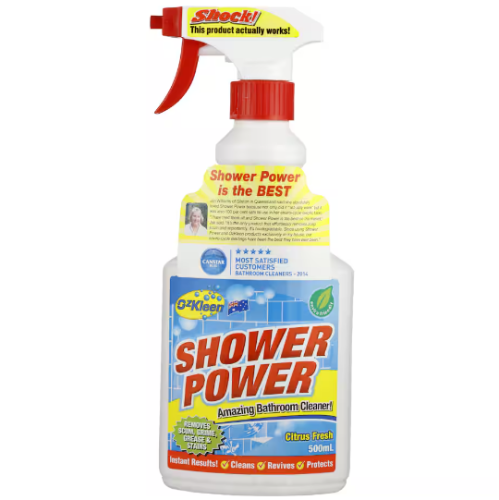 OzKleen Shower Power Citrus Fresh Bathroom Cleaner 500ml