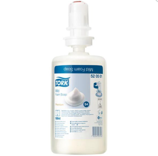 Tork S4 Premium Mild Foam Soap 1L