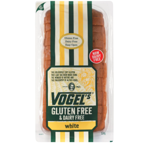 Vogels Gluten Free White 520g