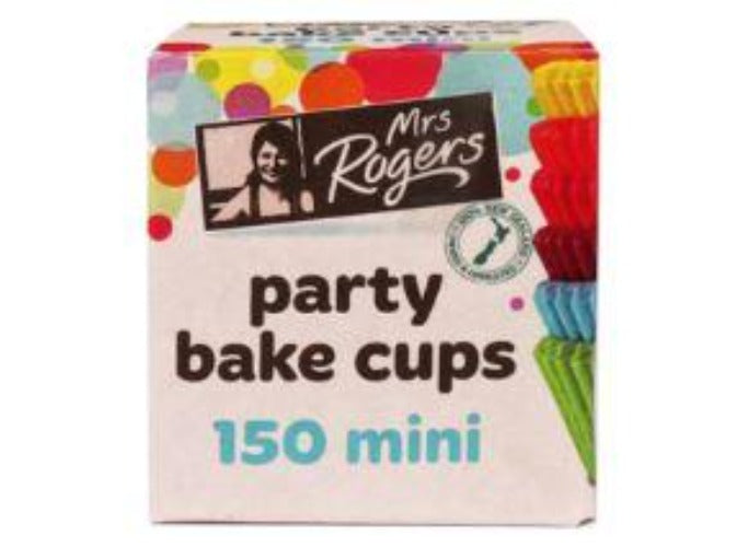 Mrs Rogers Mini Party Bake Cups 150pk