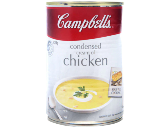 Campbells Cream of Chicken Condensed Soup 420g