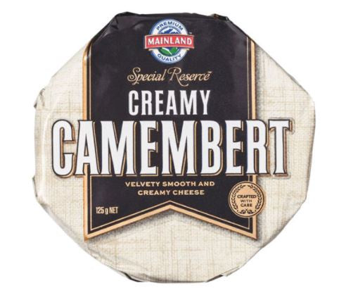 Mainland Special Reserve Creamy Camembert Cheese 125g