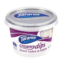 Tararua Garlic & Onion Dip 250g