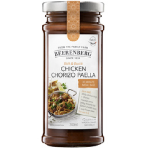 Beerenberg Chicken Chorizo Paella Meal Base 240ml