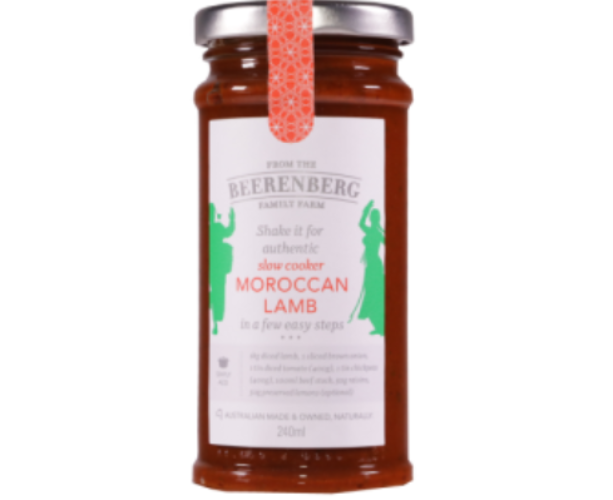 Beerenberg Moroccan Lamb Meal Base 240ml