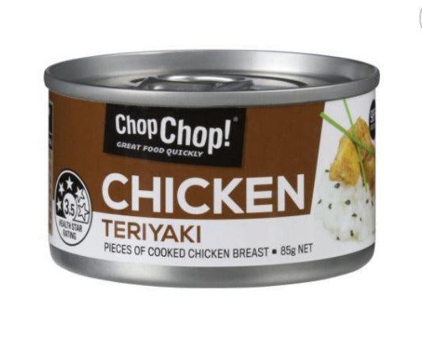 Chop Chop Chicken Chunks Teriyaki 85g