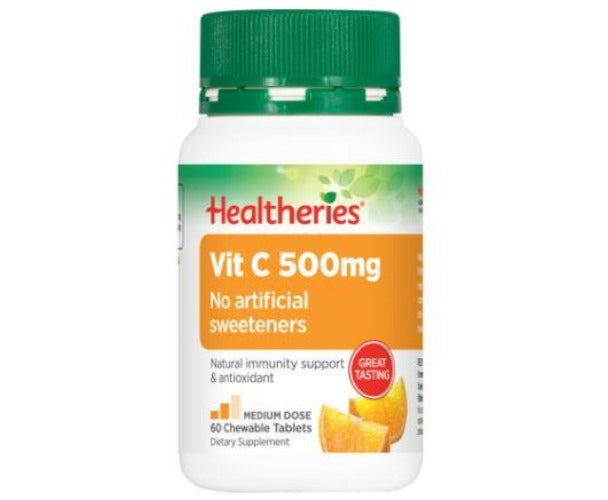 Healtheries Vit C 500mg Tab 60pk