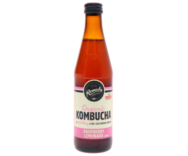 Remedy Raspberry Lemonade Kombucha 330ml