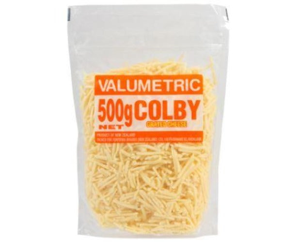 Valumetric Colby Grated Cheese 500g