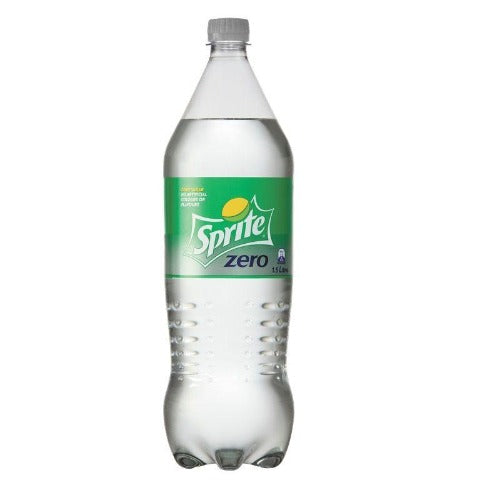 Sprite No Sugar Lemon Lime Soft Drink 1.5L