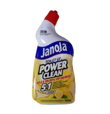 Janola Power Clean Lemon Fresh Toilet Bleach Gel  700ml