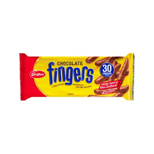 Griffins Chocolate Fingers Biscuits 180g