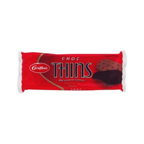 Griffins Thins Chocolate Biscuits 180g