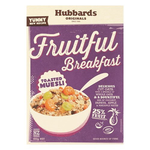 Hubbards Fruitful Breakfast 650g