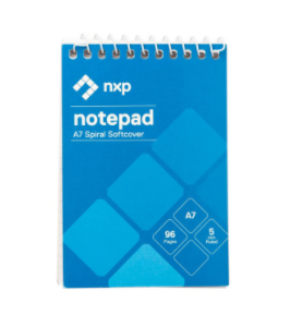 Spiral Bound Notepad A7