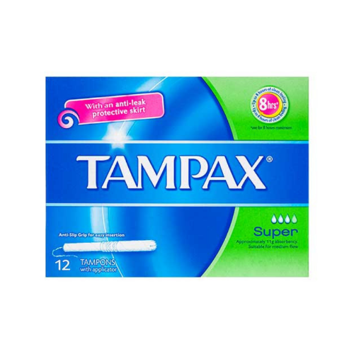 Tampax Tampons Super 12s w/ Applicator