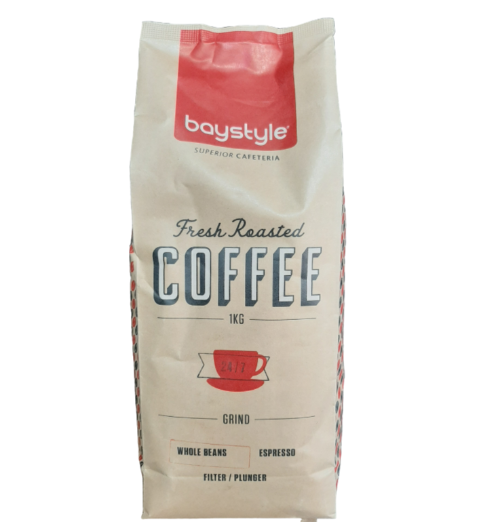 Baystyle 24/7 Fresh Roasted Coffee Beans 1kg