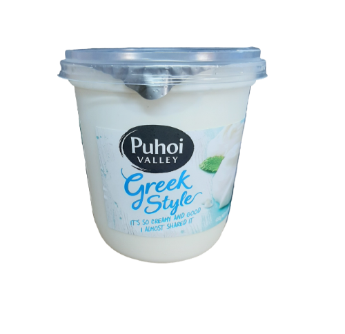 Puhoi Greek Style Yoghurt 450g