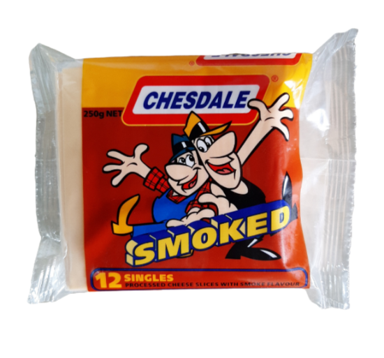 Chesdale Smoked Cheese Slices 250g