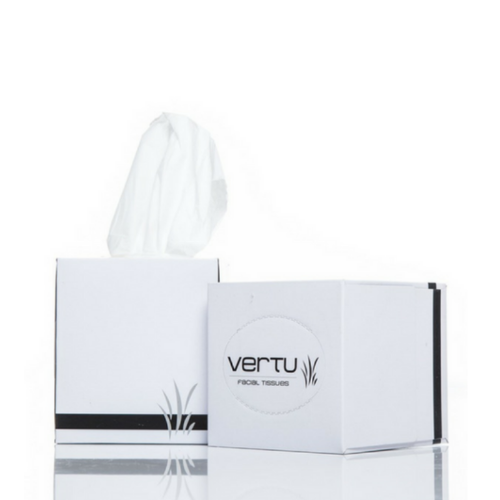 Vertu Tissues cube 2 ply 90 pkt