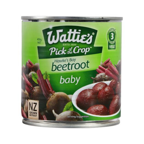 Watties Beetroot Baby 450gm