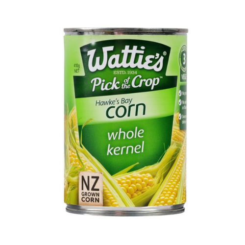 Watties Corn Whole Kernel 410g