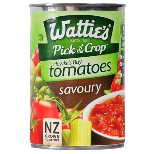 Watties Savoury Tinned Tomatoes 400g