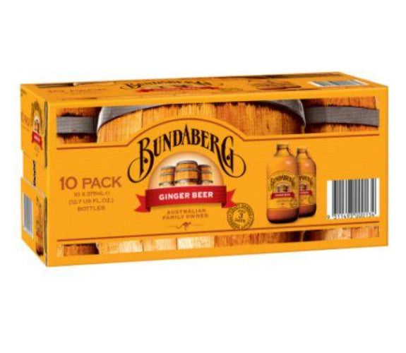 Bundaberg Ginger Beer 375ml 10pk