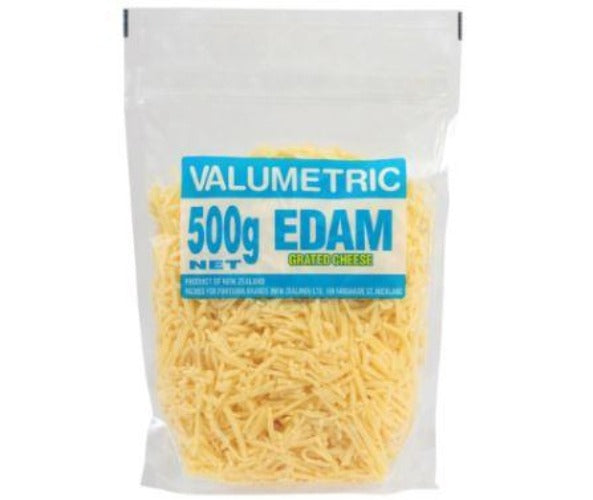 Valumetric Edam Grated Cheese 500g